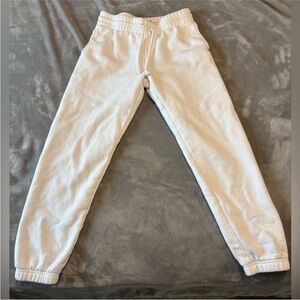 Aritzia TNA Cozy Fleece Perfect Cuffed Sweatpants/Joggers size XS